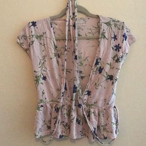 Urban Outfitters Tie Front Top